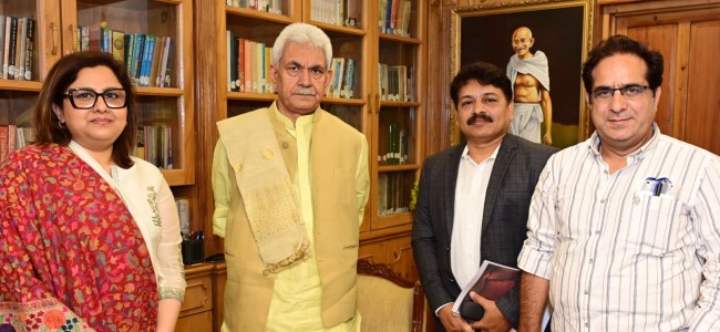Member, NSD Society calls on Lt Governor Member, NSD Society calls on Lt Governor