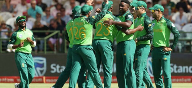 South Africa name squad for Australia one-dayers