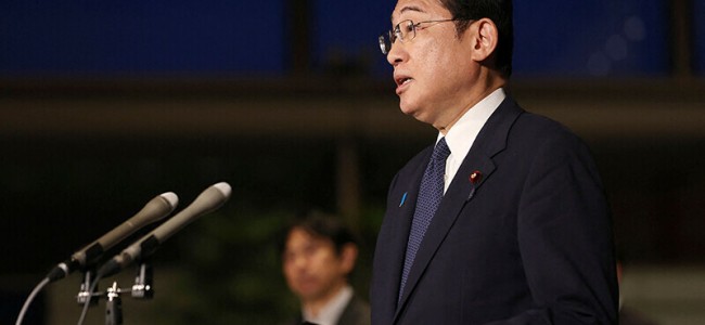 Kishida slams China over stone-throwing at embassy, schools