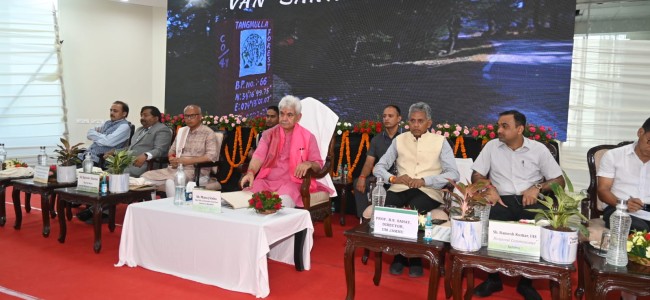 Lt Governor launches Green Jammu & Kashmir Drive 2023-24 from IIM Jammu Lt Governor launches Green Jammu & Kashmir Drive 2023-24 from IIM Jammu