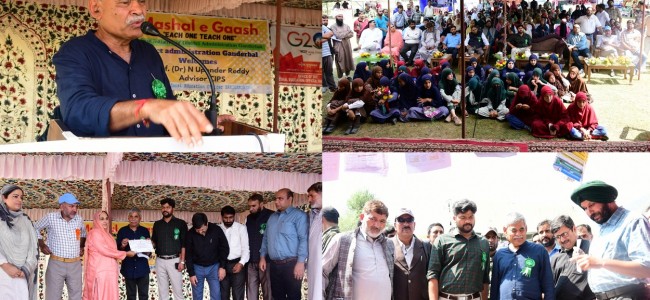 Advisor for CIPS concludes 3 day visit to Ganderbal Advisor for CIPS concludes 3 day visit to Ganderbal
