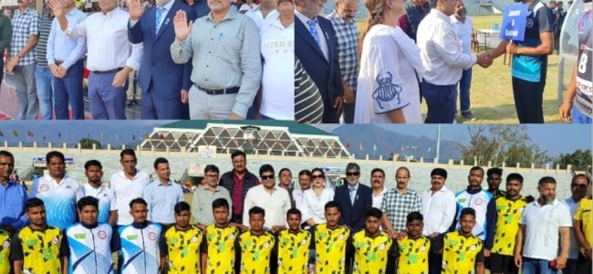 Sarmad Hafeez kick starts 52nd Senior National Men’s Handball Championship at Srinagar