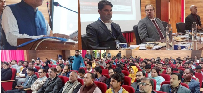 Advisor Bhatnagar addresses International Conference on Artificial Intelligence, Machine Learning and Intelligent Systems at IUST