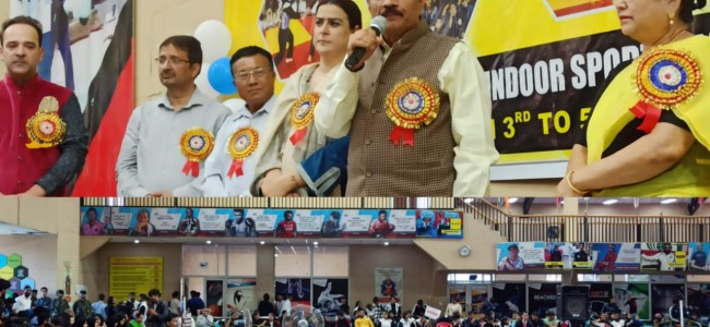 Advisor Bhatnagar felicitates medal winners of 29th Junior National Thang-Ta Championship 2023 at Srinagar Advisor Bhatnagar felicitates medal winners of 29th Junior National Thang-Ta Championship 2023 at Srinagar