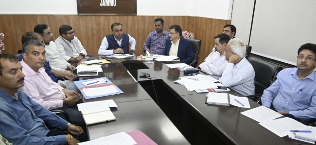Div Com reviews periodical revision of Jammu Master Plan 2032 Div Com reviews periodical revision of Jammu Master Plan 2032