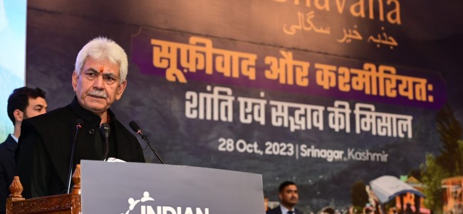 Lt Governor attends Indian Minorities Foundation’s ‘Sadbhavana’ event at Srinagar Lt Governor attends Indian Minorities Foundation’s ‘Sadbhavana’ event at Srinagar