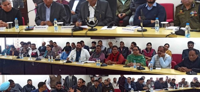 ACS Home holds Public Darbar at Gandhi Nagar ACS Home holds Public Darbar at Gandhi Nagar