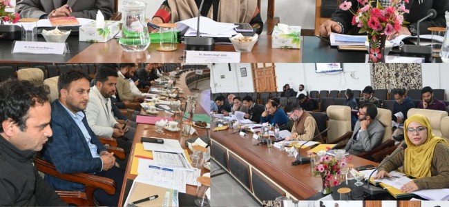 Dr. Rashmi Singh reviews SSR of Electoral Rolls of Anantnag, Kulgam districts Dr. Rashmi Singh reviews SSR of Electoral Rolls of Anantnag, Kulgam districts
