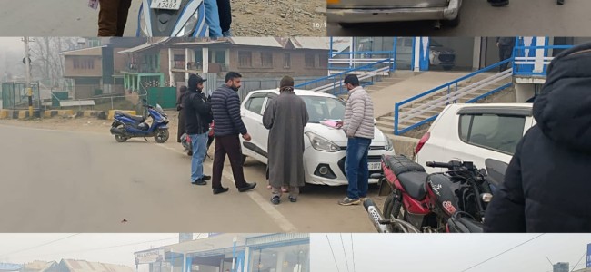 15 Vehicles blacklisted, 5 Auto Rickshaws seized & Rs. 35k recovered from offenders at Bandipora 15 Vehicles blacklisted, 5 Auto Rickshaws seized & Rs. 35k recovered from offenders at Bandipora