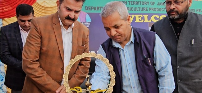Director Agriculture Jammu inaugurates 2 day Conference on Agriculture Development at Kathua Director Agriculture Jammu inaugurates 2 day Conference on Agriculture Development at Kathua