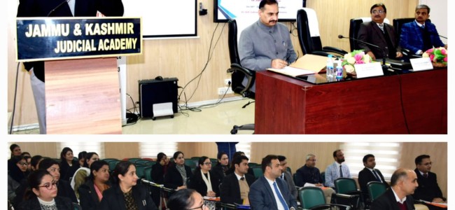 Judicial Academy organizes workshop on “Civil Trials” for Civil Judges Judicial Academy organizes workshop on “Civil Trials” for Civil Judges