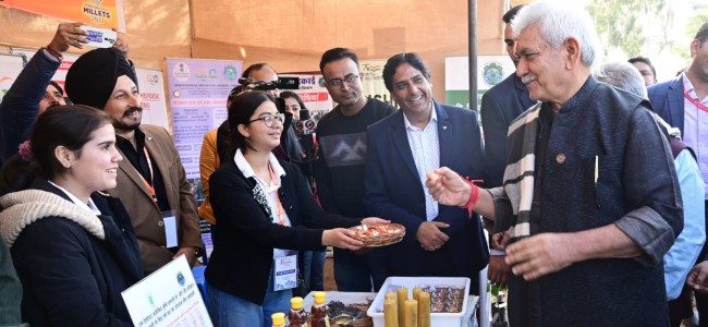 Lt Governor addresses LEAD’s ‘Mahotsav 2023’ in Jammu Lt Governor addresses LEAD’s ‘Mahotsav 2023’ in Jammu