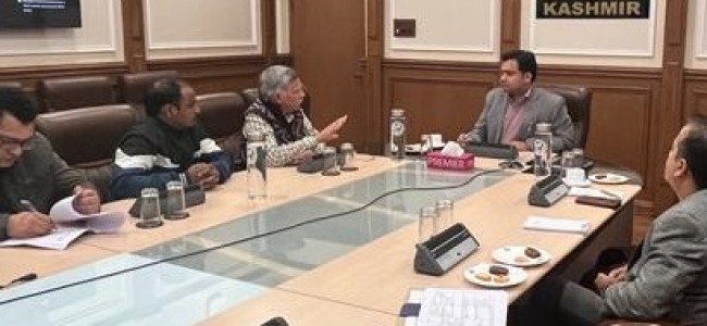 Secretary Revenue reviews functioning of online service portals Secretary Revenue reviews functioning of online service portals