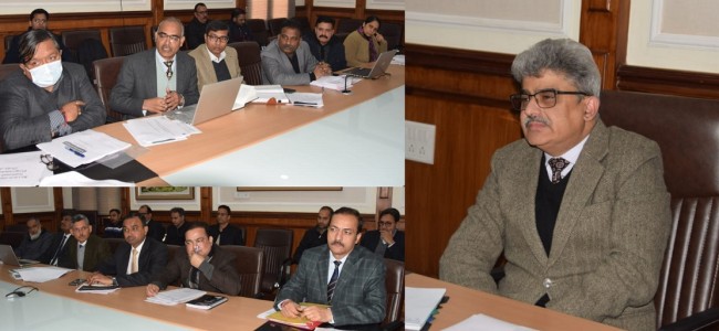 CS takes stock of measures to improve air quality in JK cities CS takes stock of measures to improve air quality in JK cities