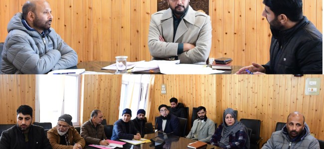 Implementation of ‘Revival, Restoration, Preservation & Maintenance of Architecture and Heritage’ scheme reviewed at Ganderbal Implementation of ‘Revival, Restoration, Preservation & Maintenance of Architecture and Heritage’ scheme reviewed at Ganderbal