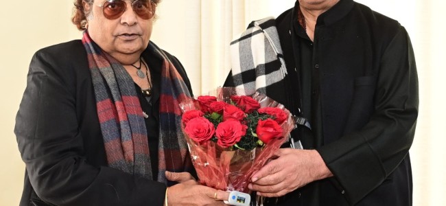 Film Maker calls on Lt Governor Film Maker calls on Lt Governor