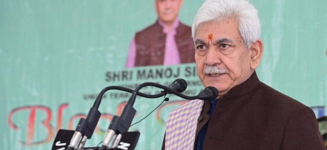 Poor And Underprivileged Have First Right On Government Resources: LG Sinha Poor And Underprivileged Have First Right On Government Resources: LG Sinha