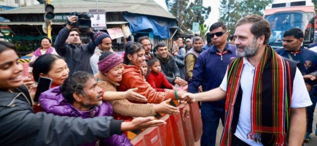 Nagaland People Should Feel Equal To All Others In Country: Rahul Gandhi Nagaland People Should Feel Equal To All Others In Country: Rahul Gandhi