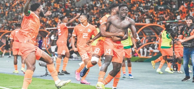 Last-gasp AFCON triumph for Ivory Coast, SA also reach semis
