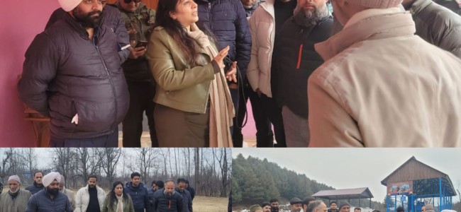 DG Rural Sanitation conducts extensive Tour of Keller Shopian