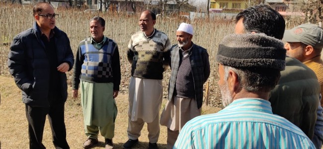 Director Sericulture undertakes surprise inspection of various Offices, Mulberry Nurseries & Farms Director Sericulture undertakes surprise inspection of various Offices, Mulberry Nurseries & Farms