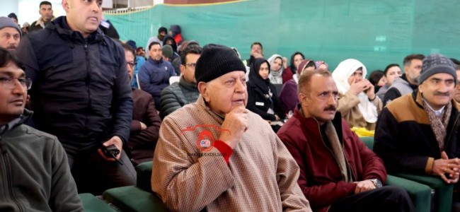 NC Chief Farooq Abdullah Congratulates PM, Railway For Launching New Projects For J&K NC Chief Farooq Abdullah Congratulates PM, Railway For Launching New Projects For J&K