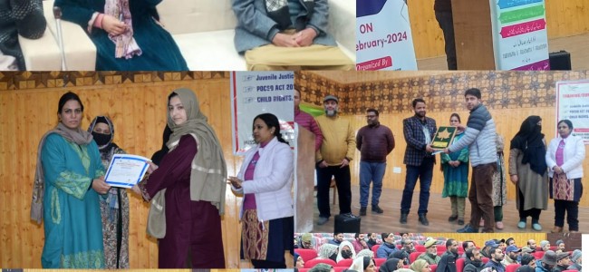 Mission Vatsalya organises Capacity Building Programme at Bandipora Mission Vatsalya organises Capacity Building Programme at Bandipora