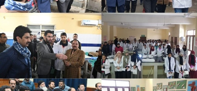 Secretary visits GMC Anantnag; assesses healthcare services, seeks feedback from patients