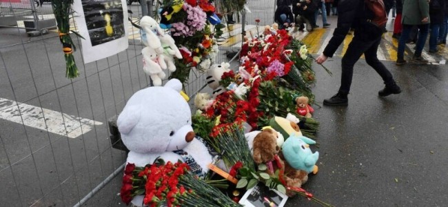 Russia mourns as toll from concert hall massacre climbs to 137 Russia mourns as toll from concert hall massacre climbs to 137