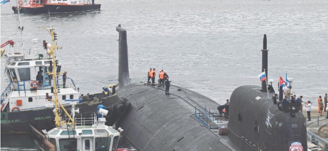 Russian nuclear submarine, frigate arrive in Cuba Russian nuclear submarine, frigate arrive in Cuba