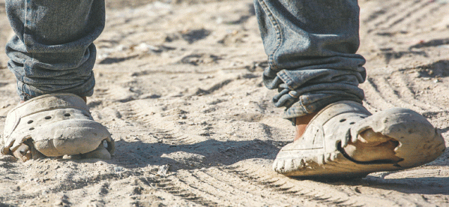 Besieged Gazans share shoes, wear same clothes Besieged Gazans share shoes, wear same clothes