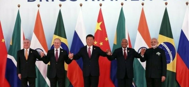 Putin says Brics, not West, will drive global economic growth Putin says Brics, not West, will drive global economic growth