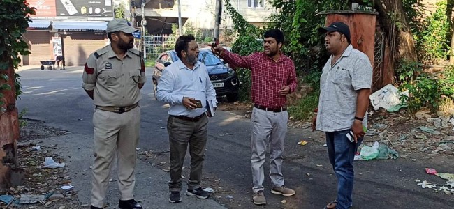 JMC Commissioner visits various Municipal wards JMC Commissioner visits various Municipal wards