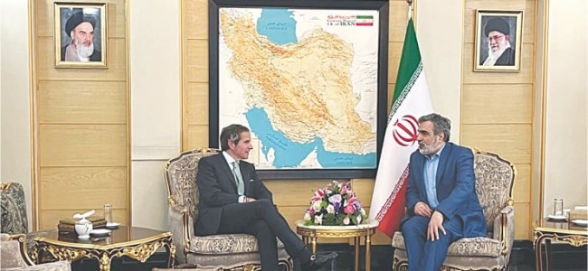 UN nuclear chief in Iran in search of ‘diplomatic solutions’ UN nuclear chief in Iran in search of ‘diplomatic solutions’