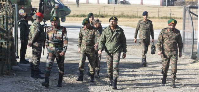 Northern Army Commander Reviews Security Situation In J&K’s Kishtwar Northern Army Commander Reviews Security Situation In J&K’s Kishtwar